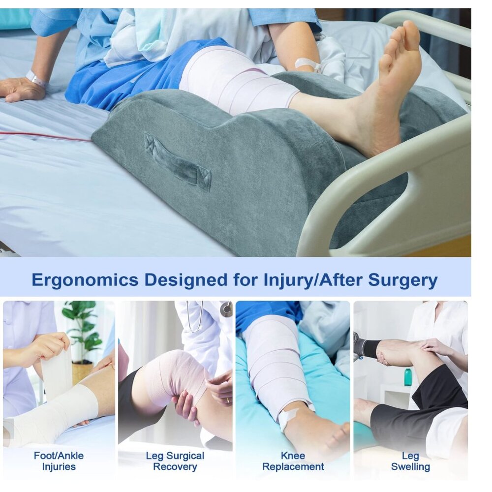 KingPavonini® 4-Height Adjustable Leg Elevation Pillow - Picture 7 of 15